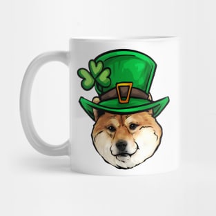 St Patricks Day Shiba Inu Mug